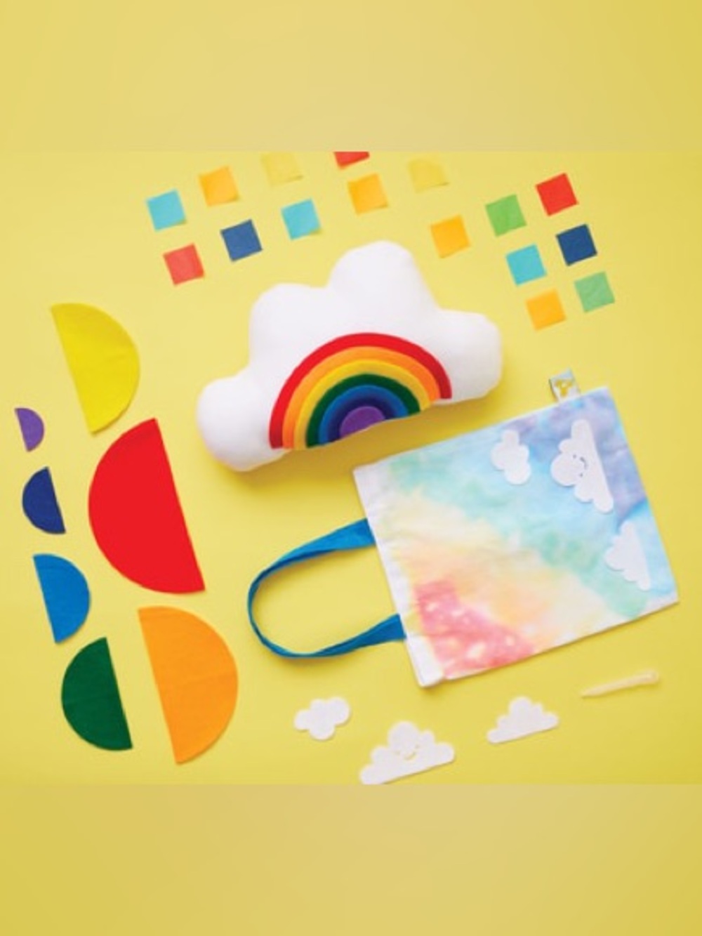 New Without Box KiwiCo Rainbows Craft Box